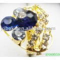 Alloy Fashion Ring ;Fashion Diamond Ring;Crystal Ring(RN80059)